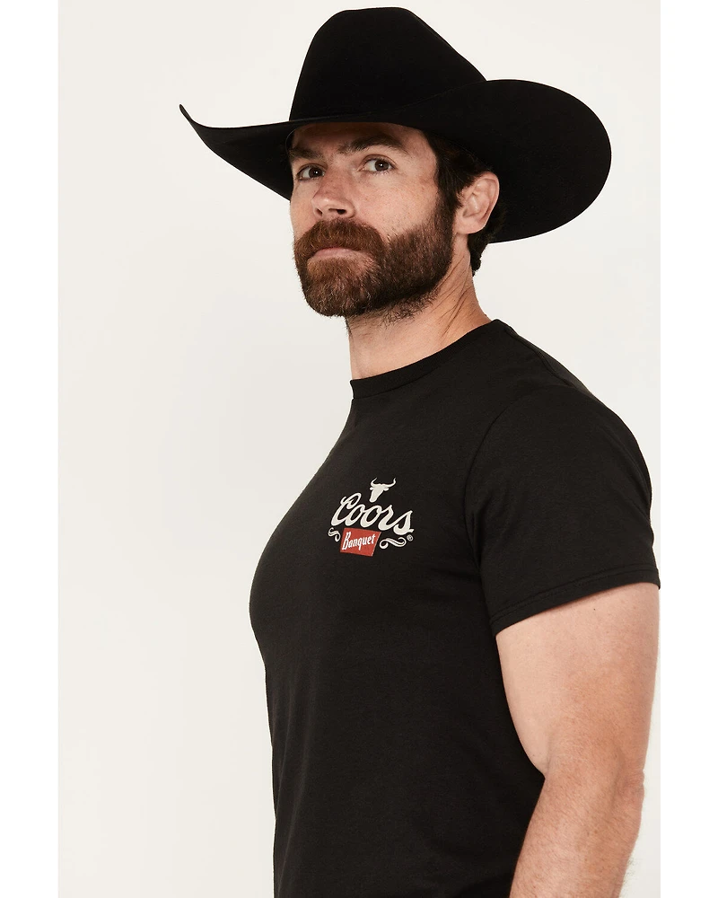 Coors Men's Banquet Logo Short Sleeve Graphic T-Shirt