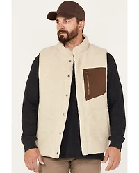 Brothers and Sons Men's Reversible Sherpa Down Vest