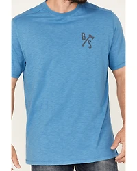 Brothers and Sons Men's Logo Graphic Short Sleeve T-Shirt