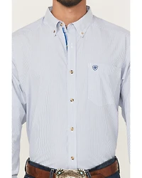 Ariat Men's Dayne Mini Striped Long Sleeve Western Shirt