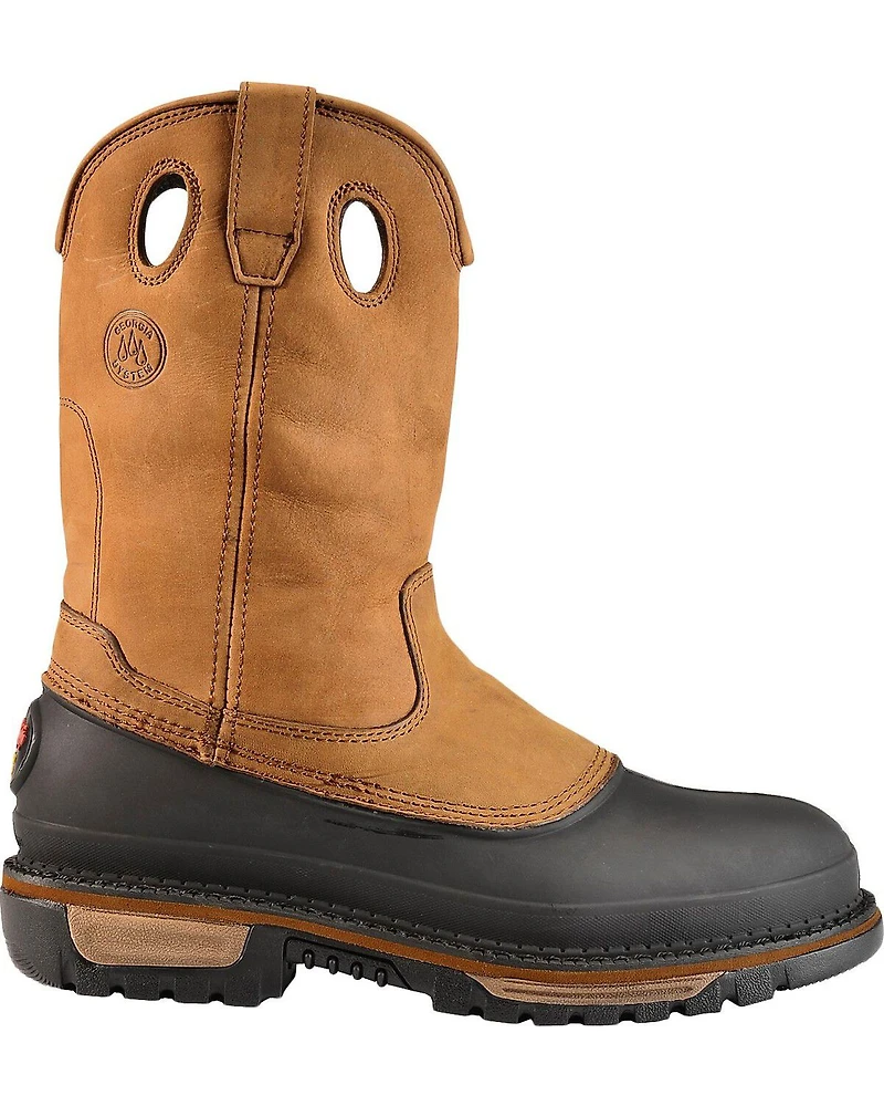 Georgia Men's Muddog Steel Toe Wellington Boots