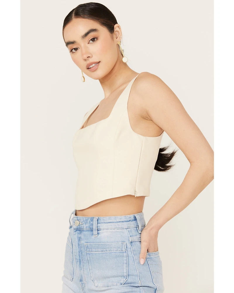 Show Me Your Mumu Women's Sleeveless Corset Top
