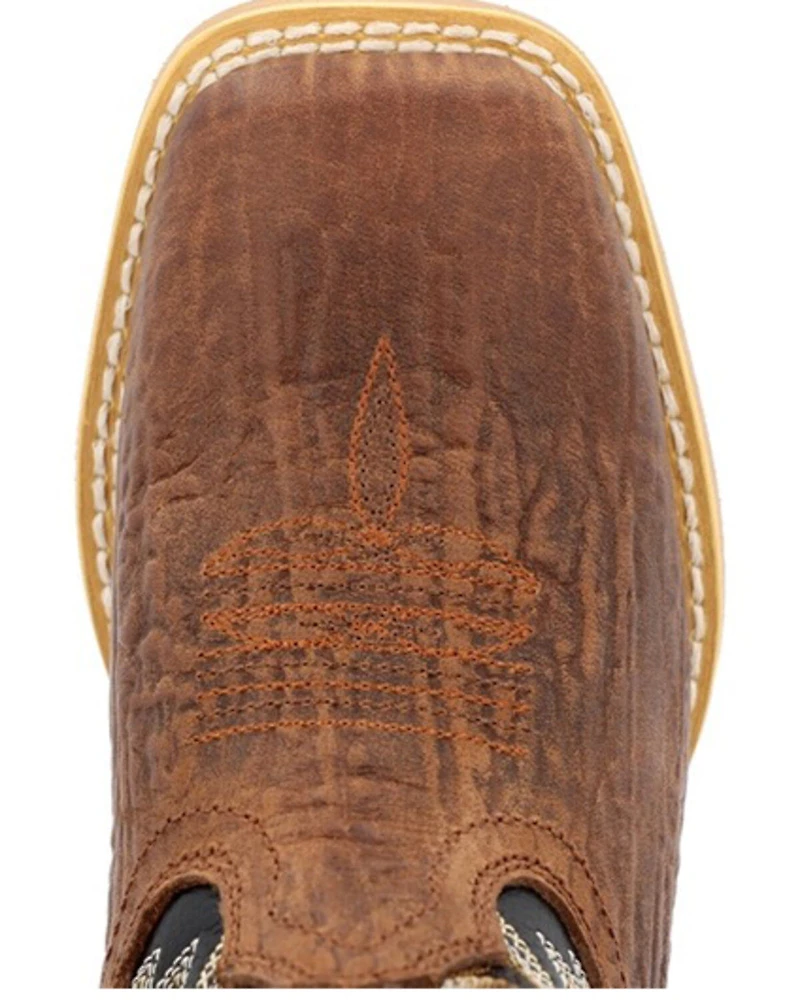 Durango Boys' Lil Rebel Pro Onyx Western Boots - Square Toe