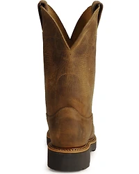 Justin Men's J-Max Blueprint Bay Gaucho EH Pull On Work Boots - Soft Toe