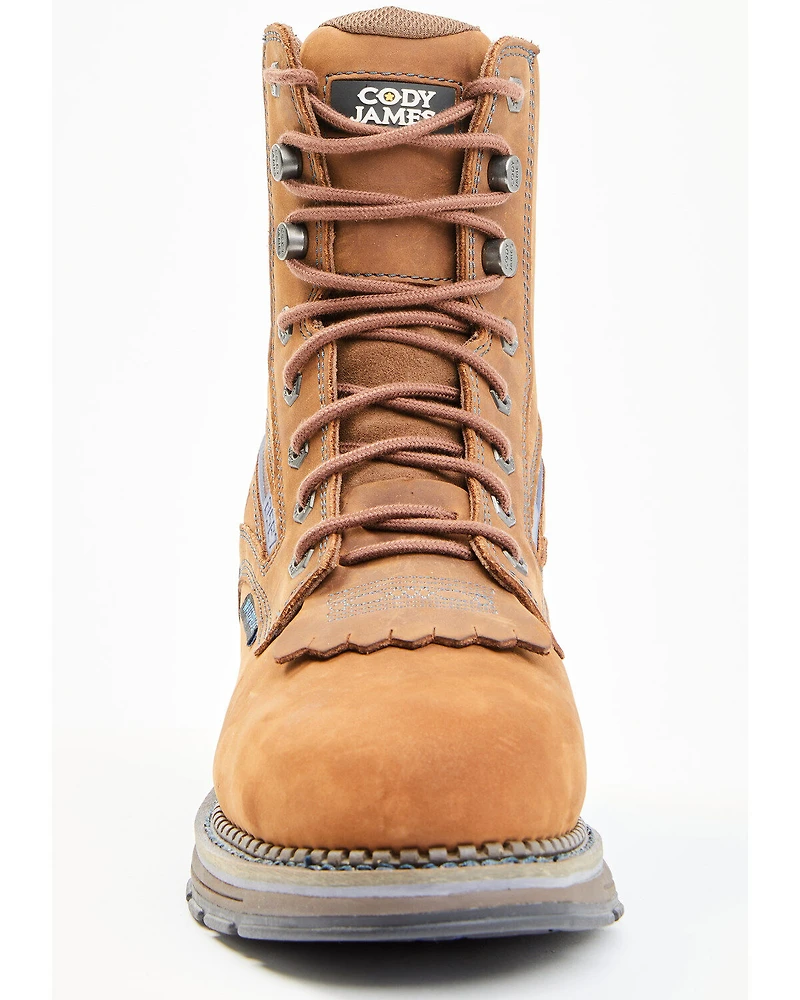 Cody James Men's Disrupter Lacer Waterproof Work Boots - Composite Toe