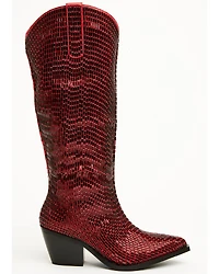 Azalea Wang Women's Driven Tall Western Boots - Snip Toe