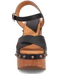Dingo Women's Lotus Wooden Sandals