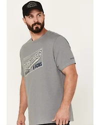 Brothers and Sons Men's Outdoors Logo Short Sleeve Graphic T-Shirt
