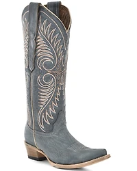 Circle G Women's Tall Western Boots - Snip Toe