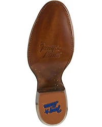 Tony Lama Men's Plano Suede Western Boots - Round Toe