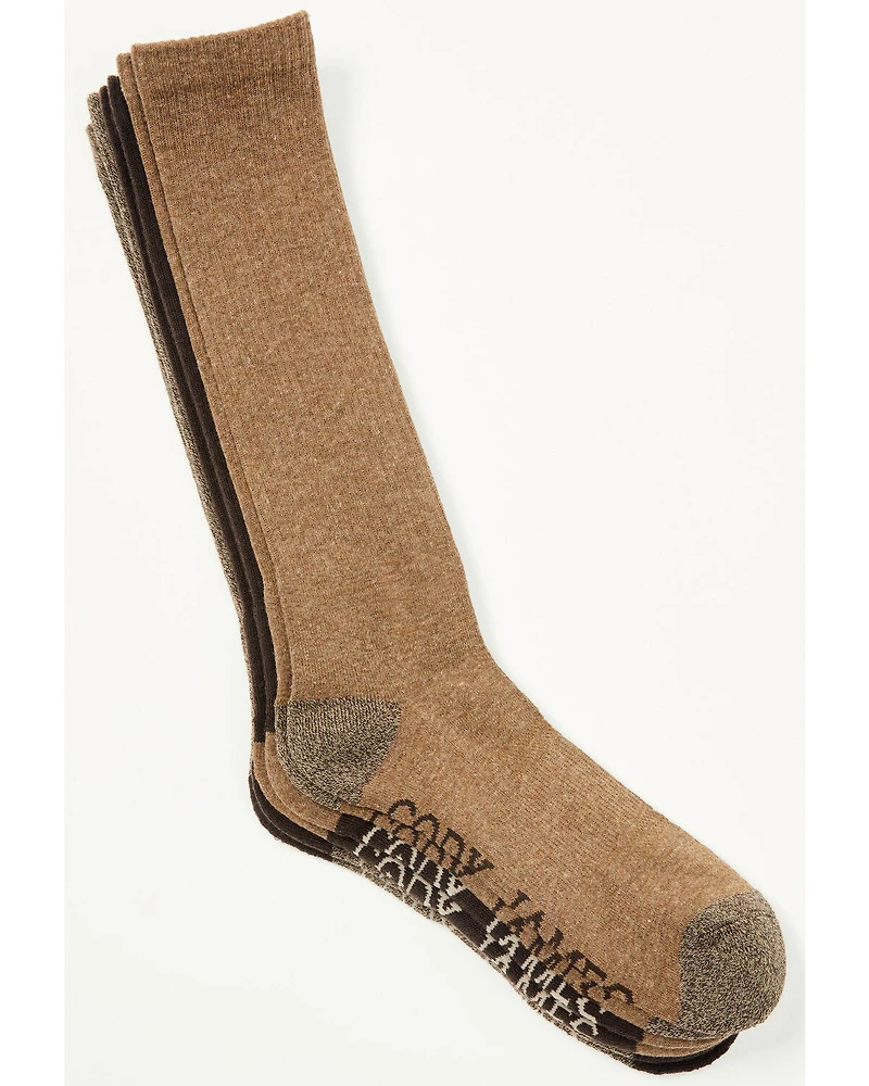 Cody James Men's Basic Crew Socks - 3 Pack