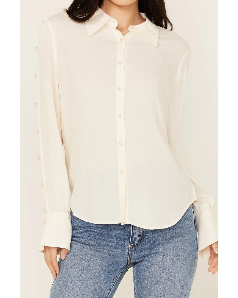 Shyanne Women's Long Sleeve Cut Out Western Shirt