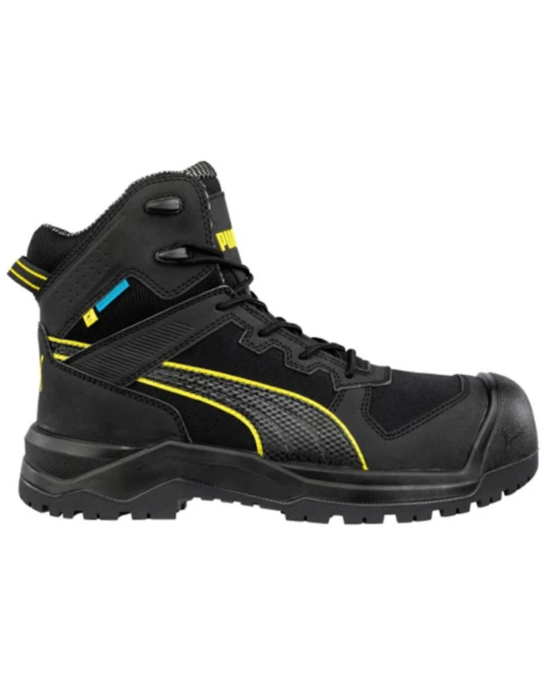 Puma Safety Men's Rock HD Mid Work Boots - Composite Toe