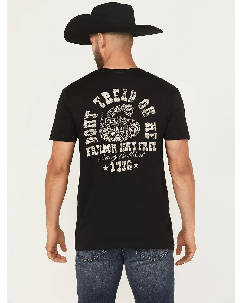 Cody James Men's Freedom Isn't Free Short Sleeve Graphic T-Shirt