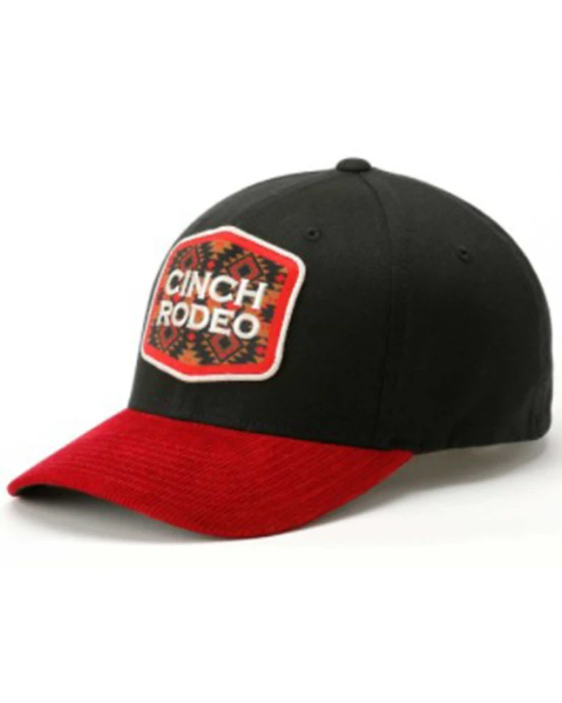 Cinch Men's Southwestern Print Patch Ball Cap