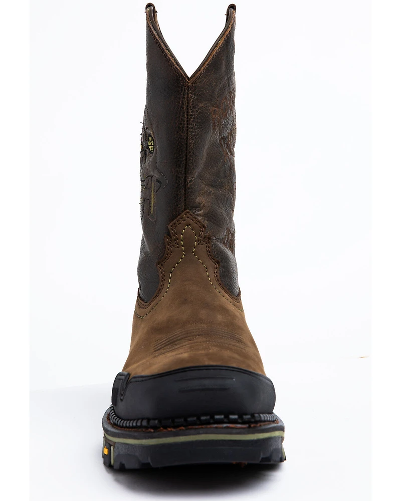 Cody James Men's Decimator Western Work Boots - Nano Composite Toe