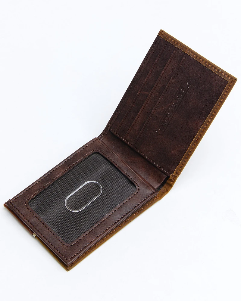 Cody James Men's Tooled Bifold Wallet