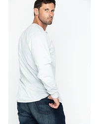 Carhartt Men's FR Solid Long Sleeve Work Henley Shirt - Big & Tall