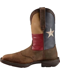 Rebel by Durango Men's Steel Toe Texas Flag Western Boots