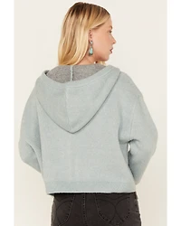 Ariat Women's Agave Garden Intarsia Southwestern Knit Zip Hooded Pullover
