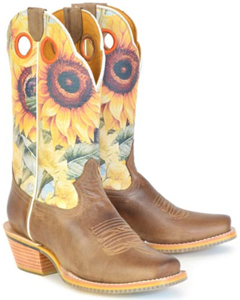 Tin Haul Women's Follow The Sun Performance Western Boots - Square Toe