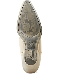 Ariat Women's Chandler Suede Western Booties - Snip Toe
