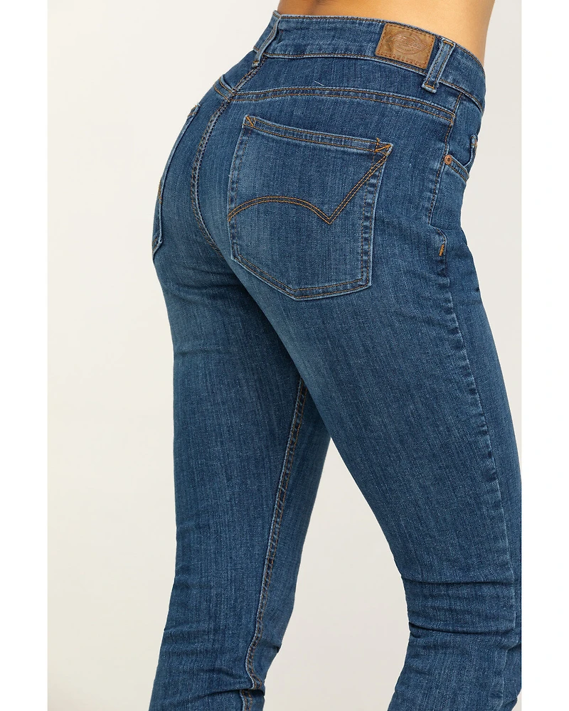 Dickies Women's Perfect Shape Denim Skinny Jeans