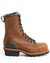 Hawx Men's 9" Lineman Logger Work Boots - Composite Toe