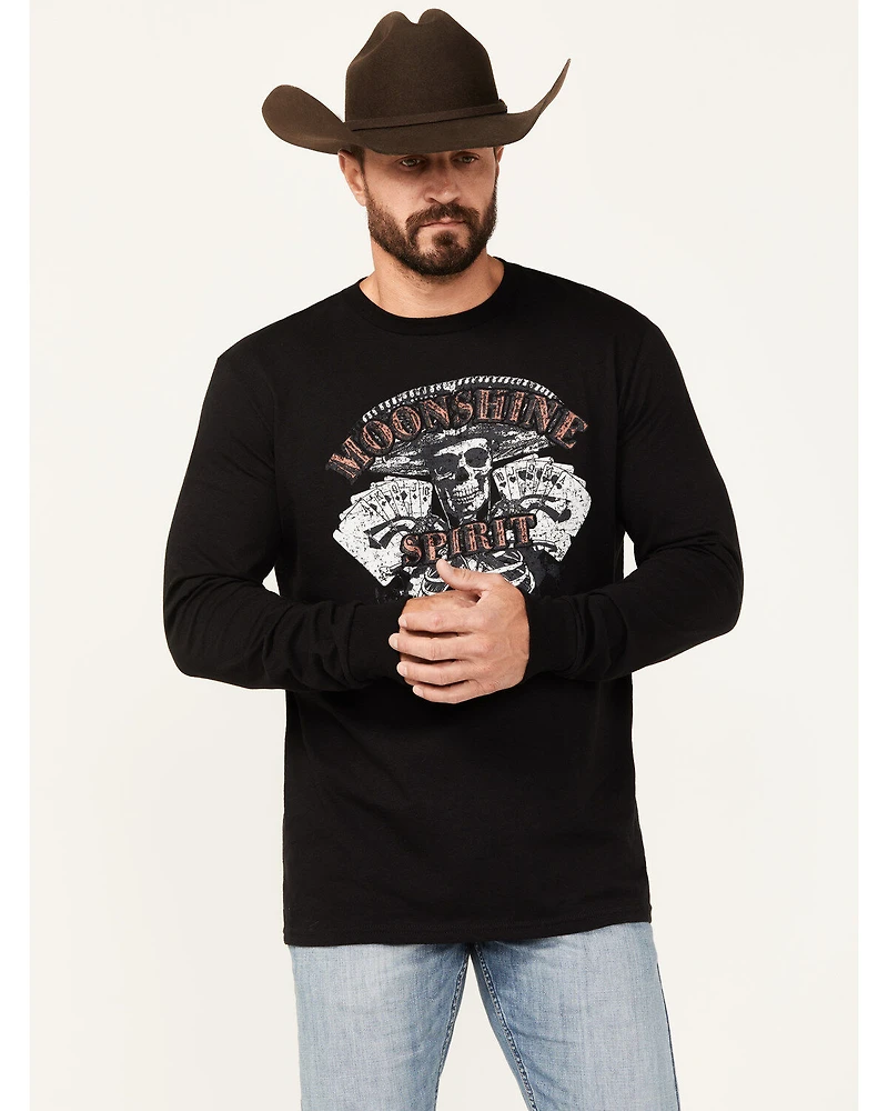 Moonshine Spirit Men's Marichi Long Sleeve Graphic T-Shirt