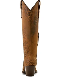 Ariat Women's Casanova Leopard Print Tall Western Boots - Snip Toe