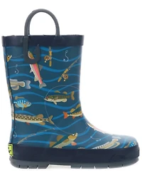 Western Chief Boys' Gone Fish'n Rain Boots