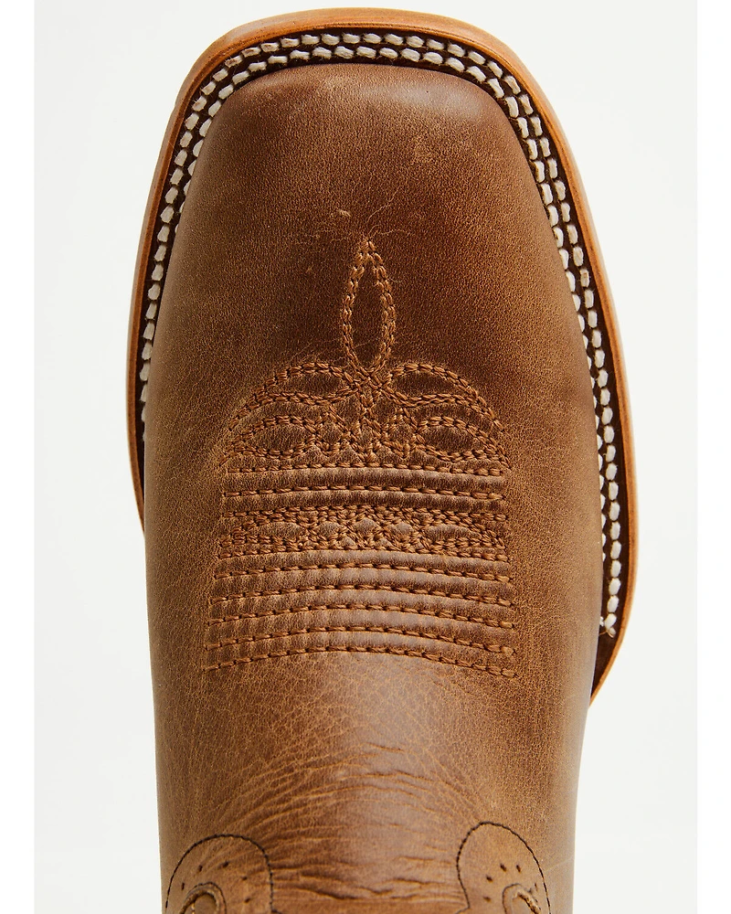 Phantom Rider Men's Roper Western Boots - Broad Square Toe