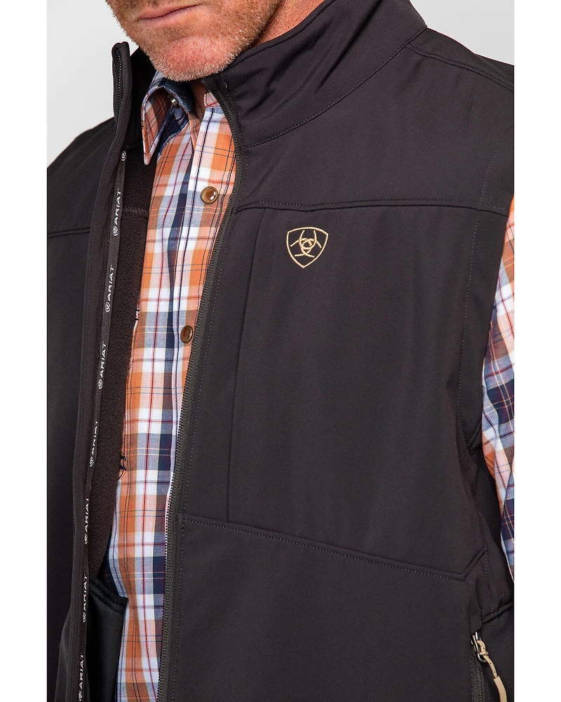 Ariat Men's Vernon Softshell Logo Vest