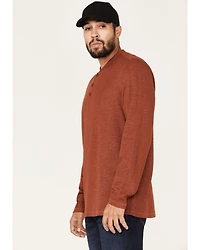 Brothers and Sons Men's Henley Thermal T-Shirt