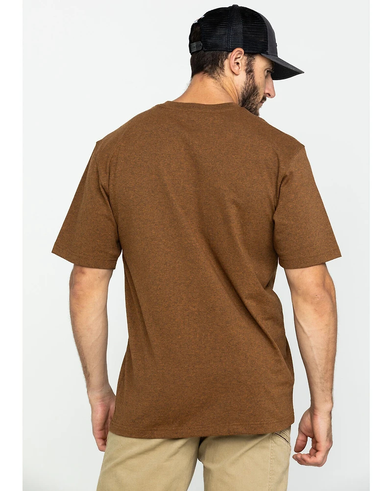 Carhartt Men's Loose Fit Heavyweight Logo Pocket Work T-Shirt - Big & Tall