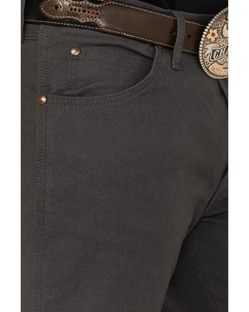 Wrangler Men's Tough Comfort Regular Fit Stretch Canvas Pants - Tall
