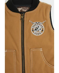 Cowboy Hardware Toddler Boys' Buckaroo Ranch Canvas Vest