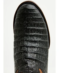 Tanner Mark Men's Caiman Print Western Boots - Round Toe