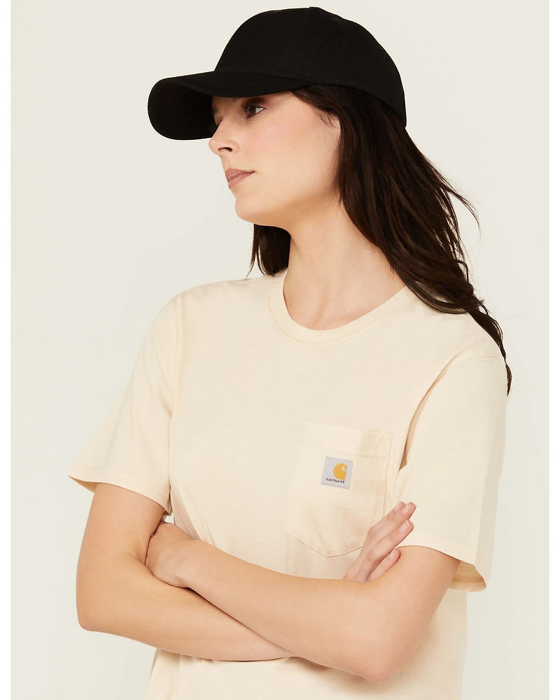 Carhartt Women's Loose Fit Lightweight Long Sleeve Pocket T-Shirt