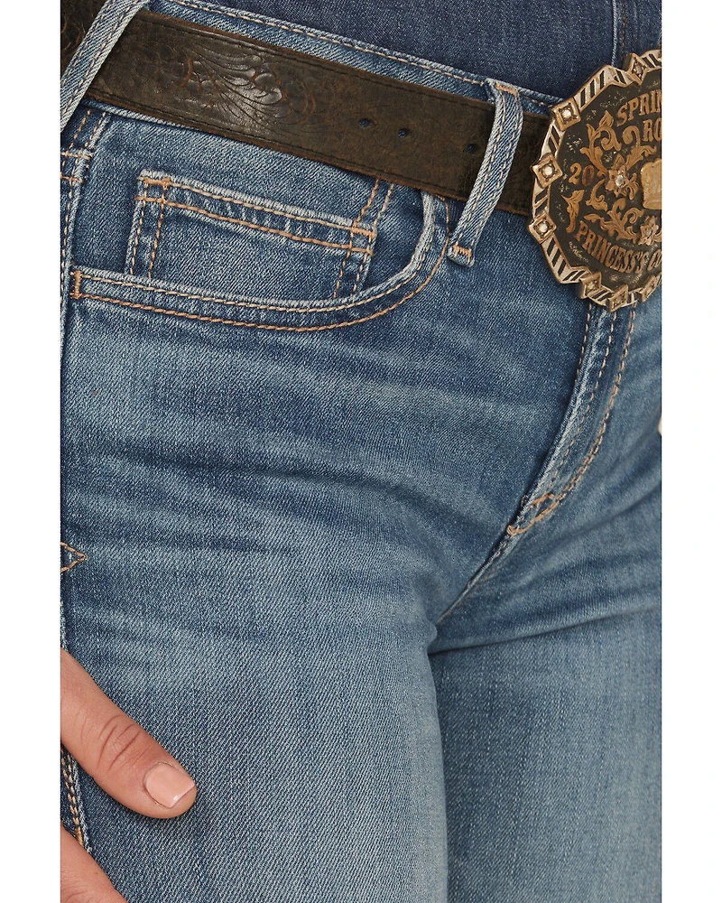 Ariat Women's Isabelle Medium Wash Trouser Denim Jeans