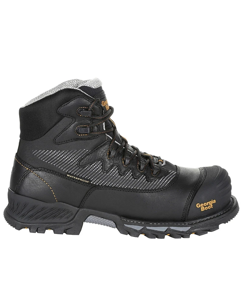 Georgia Boot Men's Rumbler Waterproof Hiker Boots - Composite Toe