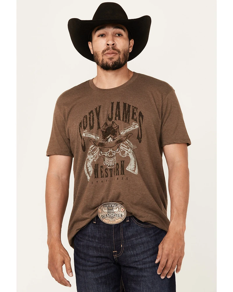 Cody James Men's Stay Free Short Sleeve Graphic T-Shirt