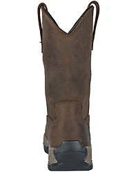 Hoss Men's 11" Waterproof Wellington Work Boots - Composite Toe