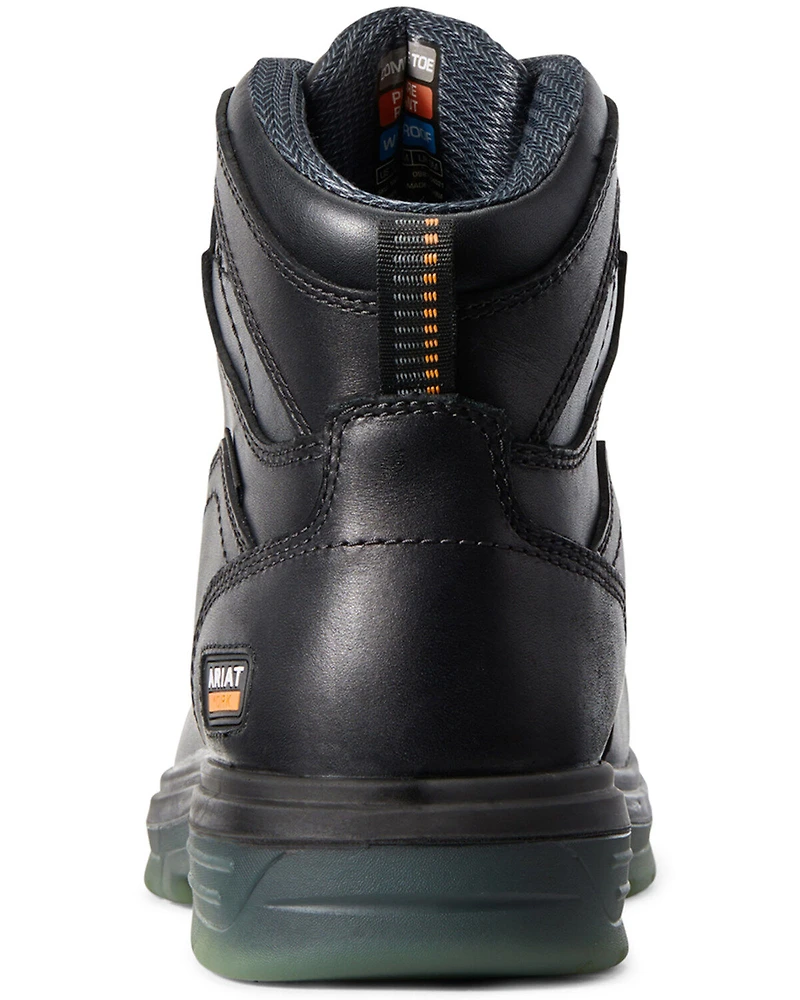 Ariat Men's Turbo Waterproof Work Boots - Carbon Toe