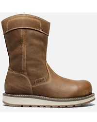 Keen Men's Cincinnati Wellington Pull On Work Boots - Carbon Fiber Toe