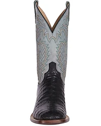 Lucchese Men's Exotic Caiman Western Boots - Broad Square Toe