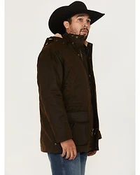 Outback Trading Co Men's Nolan Oilskin Berber Lined Concealed Carry Jacket
