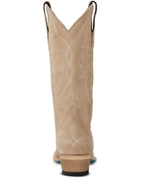 Lane Women's Lexington Suede Tall Western Booties - Snip Toe