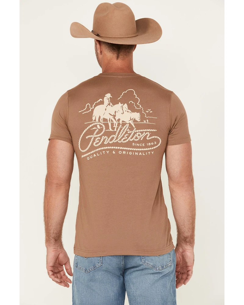 Pendleton Men's Boot Barn Exclusive Lasso Short Sleeve Graphic T-Shirt