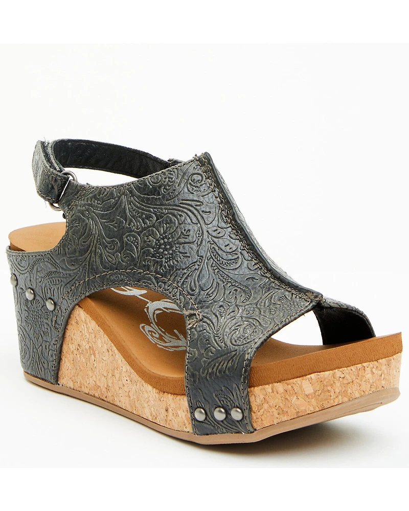 Very G Women's Isabella 2 Tooled Sandals